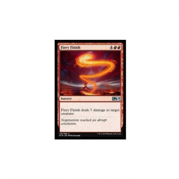 Fiery Finish : MAGIC 2019 140/314 - Magic the Gathering Single Card