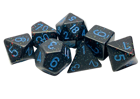 Chessex - Polyhedral 7 Dice Set - Blue Stars - Image 2