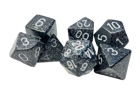 Chessex - Polyhedral 7 Dice Set - Ninja - Image 2