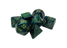 Chessex - Scarab Jade/gold Polyhedral 7-Dice Set - Image 3