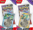 Pokemon Scarlet & Violet Temporal Forces: Checklane Blister Set of 2