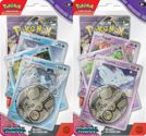 Pokemon Scarlet & Violet Temporal Forces: Premium Checklane Blister Set of 2