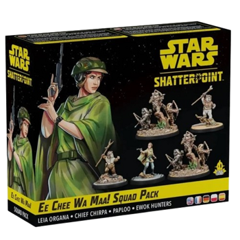 Star Wars Shatterpoint Ee Chee Wa Maa! (Leia and Ewoks Squad Pack)