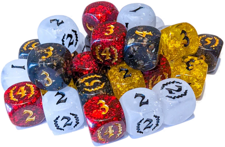 Oathsworn: Into the Deepwood - Upgraded Dice