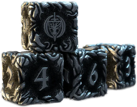 Oathsworn: Into the Deepwood - Metal Dice