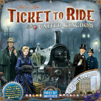 Ticket to Ride - Map Collection 5 : United Kingdom and Pennsylvania
