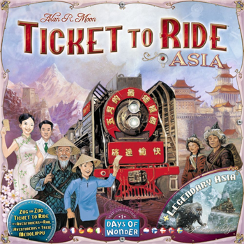Ticket to Ride - Map Collection 1 : Asia + Legendary Asia