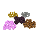 Resource Tokens for Cooper Island - 100 pieces