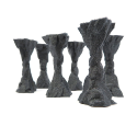Rock Columns for Gloomhaven - 6 pieces