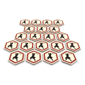 Ronin Tokens For Rising Sun - 20 Pieces