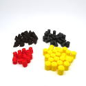 Resource Tokens for Power Grid - 84 pieces