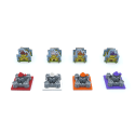 Castles for Queendomino - 4 Pieces - Image 2