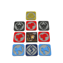 Multicolor Pillage tokens for Blood Rage - 9 pieces