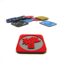 Multicolor Pillage tokens for Blood Rage - 9 pieces - Image 2