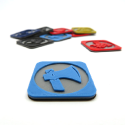 Multicolor Pillage tokens for Blood Rage - 9 pieces - Image 3