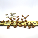 Horse meeple tokens for Carson City - 25 pieces - Image 2