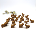 Horse meeple tokens for Carson City - 25 pieces - Image 3