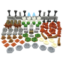 Scenery Update Pack for Jaws of the Lion To Gloomhaven - 94 Pieces