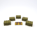 Goal Treasure Chests for Gloomhaven - 5 pieces