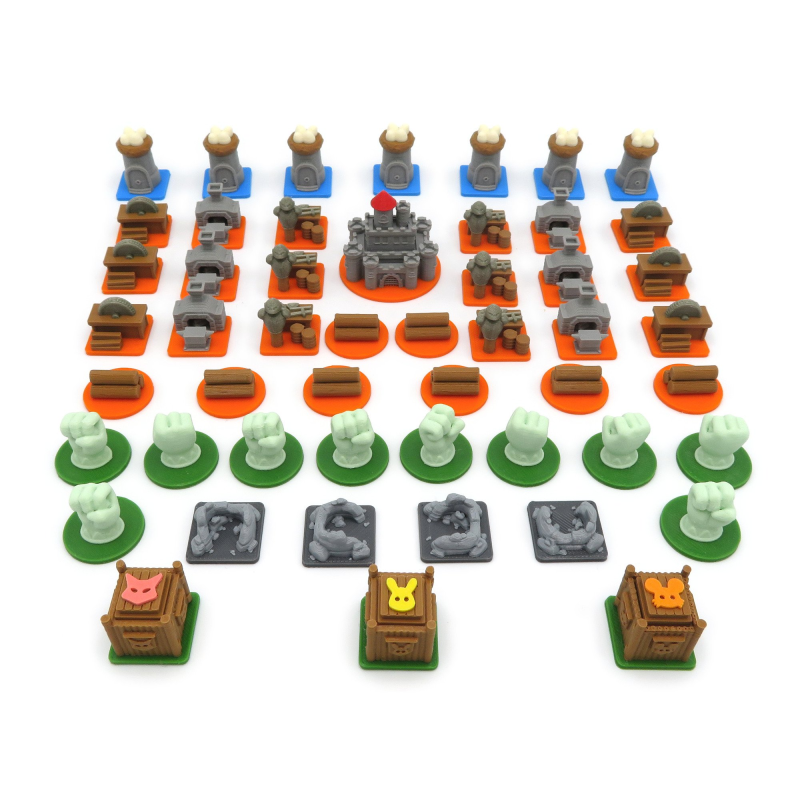 Root Crossbow Card Upgrade kit for Root - 51 pieces | Chaos Cards