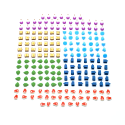 Goods Tokens for Flamecraft - 210 Pieces
