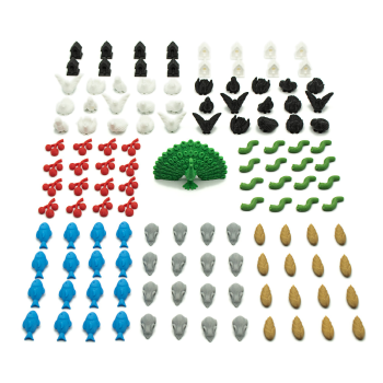 Upgrade Kit for Wingspan Asia - 127 pieces