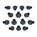 Wound Marker Bases for Nemesis: Lockdown - 14 pieces