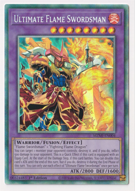 Ultimate Flame Swordsman (Collector's Rare) : MZMI-EN004 - Yu-Gi-Oh ...