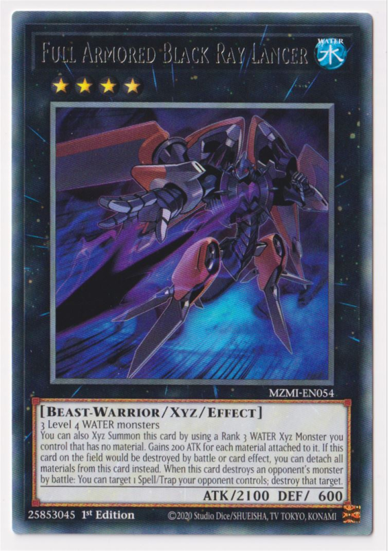 Full Armored Black Ray Lancer (Rare) : MZMI-EN054 - Yu-Gi-Oh! Single Card Full Armored Black Ray Lancer (Rare) : MZMI-EN054 - Yu-Gi-Oh! Single Card