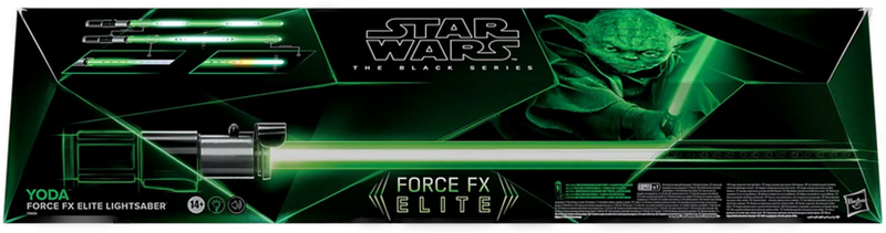 Yoda fx best sale lightsaber black series