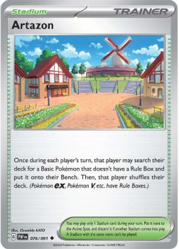Artazon single card from Pokemon