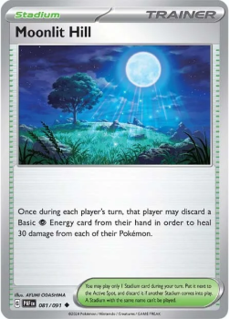 Moonlit Hill single card from Pokemon