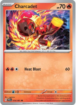 Charcadet single card from Pokemon