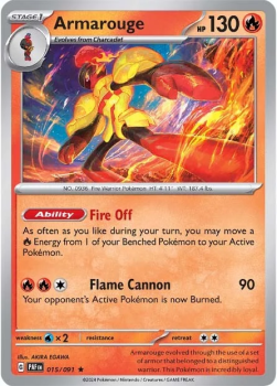 Armarouge single card from Pokemon