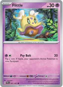 Flittle (REVERSE HOLO) single card from Pokemon