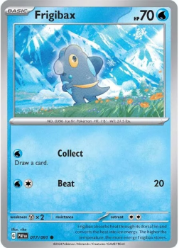Frigibax single card from Pokemon