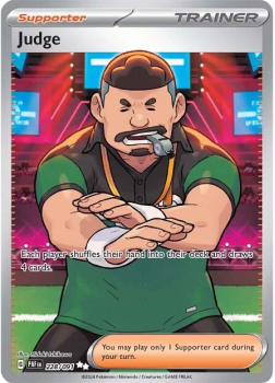 Judge single card from Pokemon