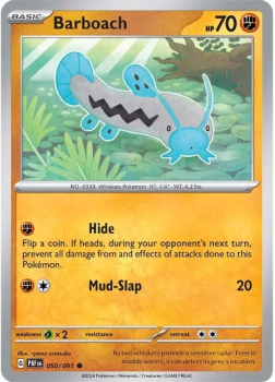 Barboach single card from Pokemon