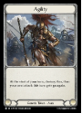 Agility // Gold : HVY240 HEAVY HITTERS - Flesh & Blood Single Card