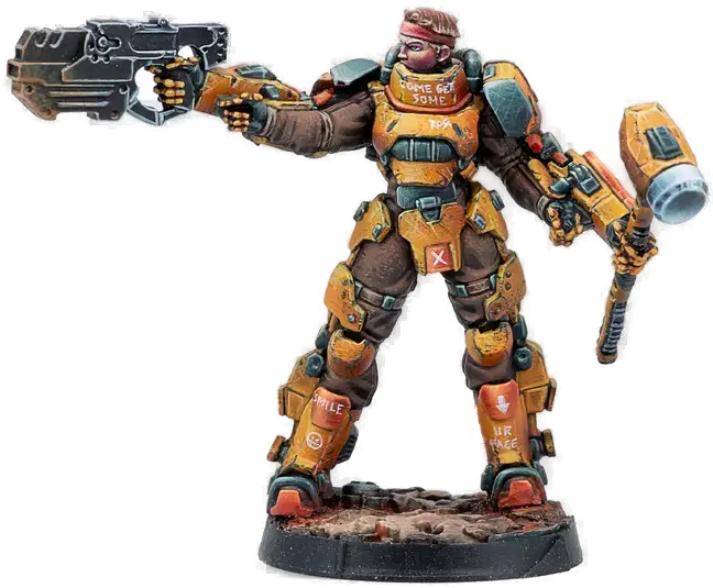 Infinity : Diggers Armed Prospectors (Chain Rifle)
