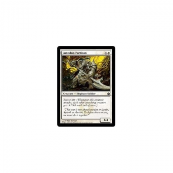 Loxodon Partisan : MIRRODIN BESIEGED 012/155 - Magic the Gathering Single Card