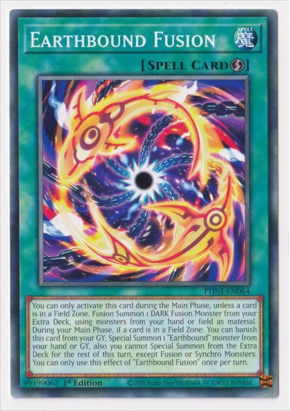 Earthbound Fusion (Common) : PHNI-EN064 - Yu-Gi-Oh! Single Card