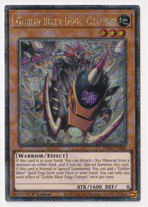 Goblin Biker Dugg Charger (Quarter Century Secret Rare) : PHNI-EN008 ...