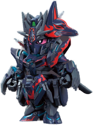 SDW Heroes Sasuke Delta Gundam Model Kit - Image 2