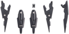 30MM Option Parts Set 5 (Multi Wing / Multi Booster) Kit - Image 4