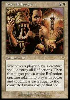 Pure Reflection single card from Magic the Gathering