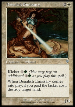 Benalish Emissary single card from Magic the Gathering