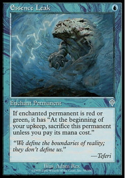 Essence Leak single card from Magic the Gathering