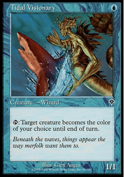 Tidal Visionary single card from Magic the Gathering