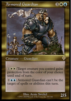 Armored Guardian single card from Magic the Gathering